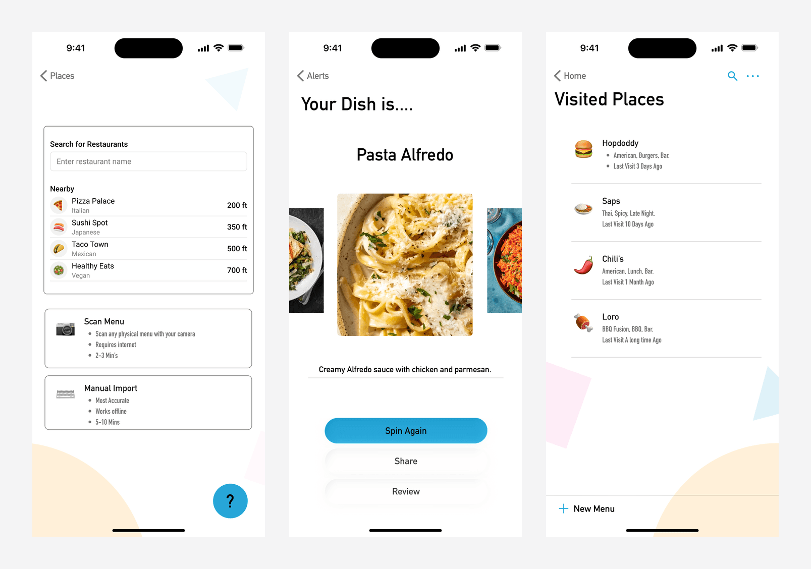 Taste Tester App case study preview